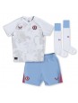 Aston Villa Moussa Diaby #19 Venkovní dres pro děti 2023-24 Krátký Rukáv (+ trenýrky)